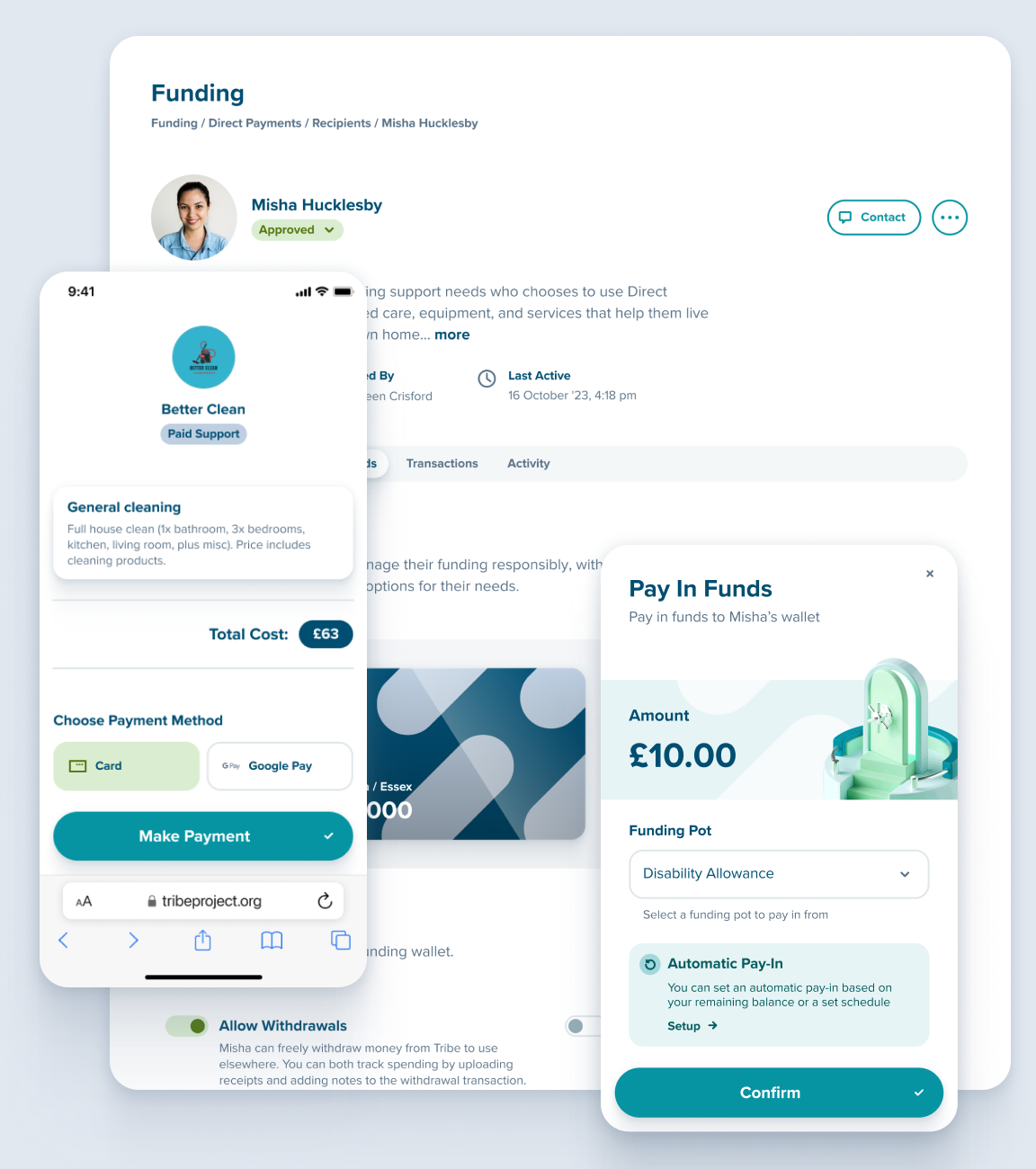 Direct Payments Diagram